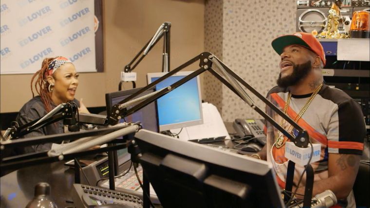 Da Brat talks to Ed Lover about getting her artist "Cornbread" on ATL Live!