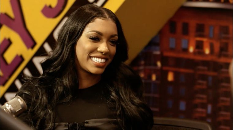Porsha Williams smiles as Gary says "yes" to considering her as a candidate for co-host