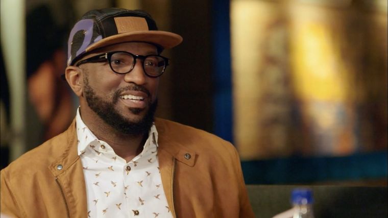 Rickey Smiley listens to his children as they discuss his love life.