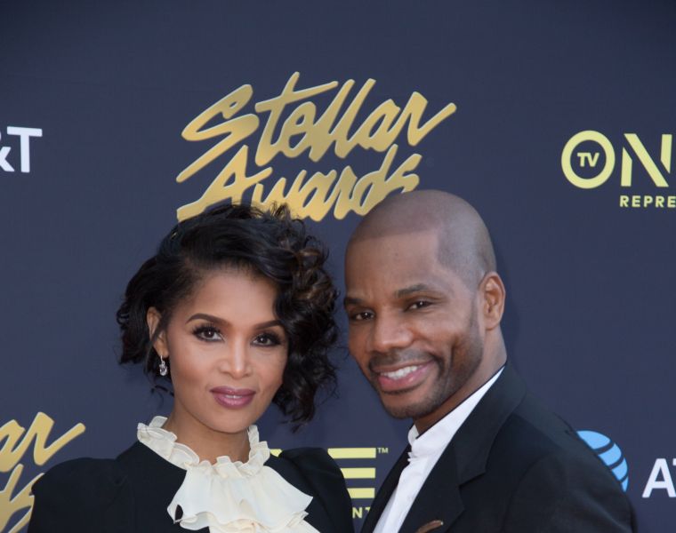 Tammy Franklin and Kirk Franklin