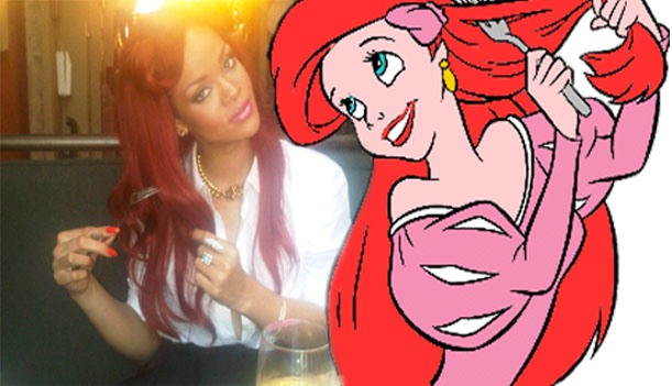 RIHANNA AS ARIEL in "THE LITTLE MERMAID"