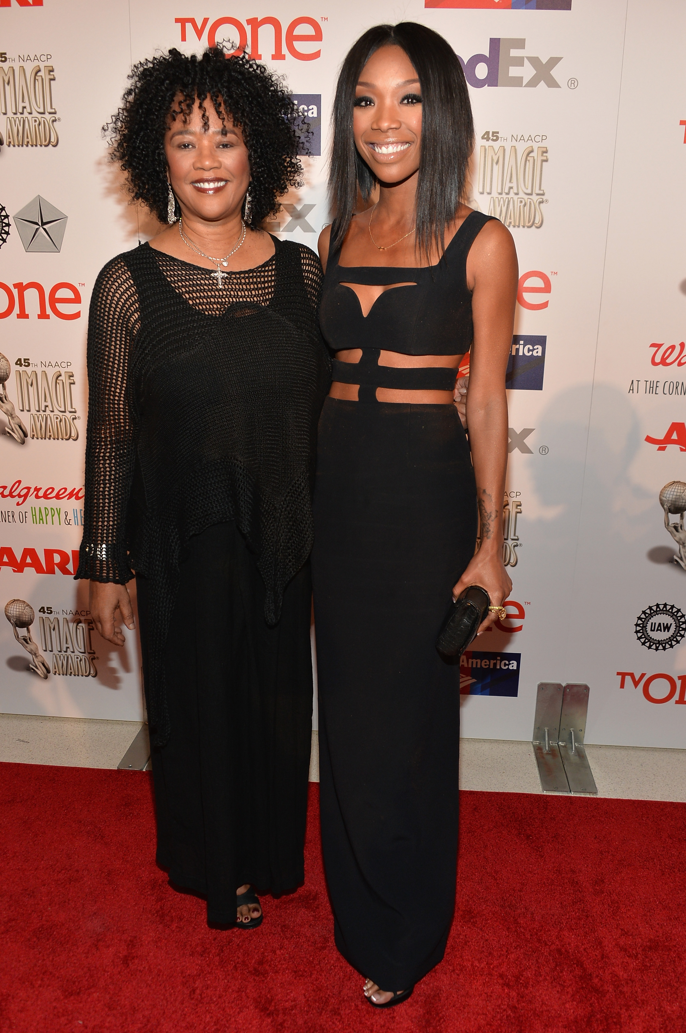 Brandy and her mom Sonja Norwood