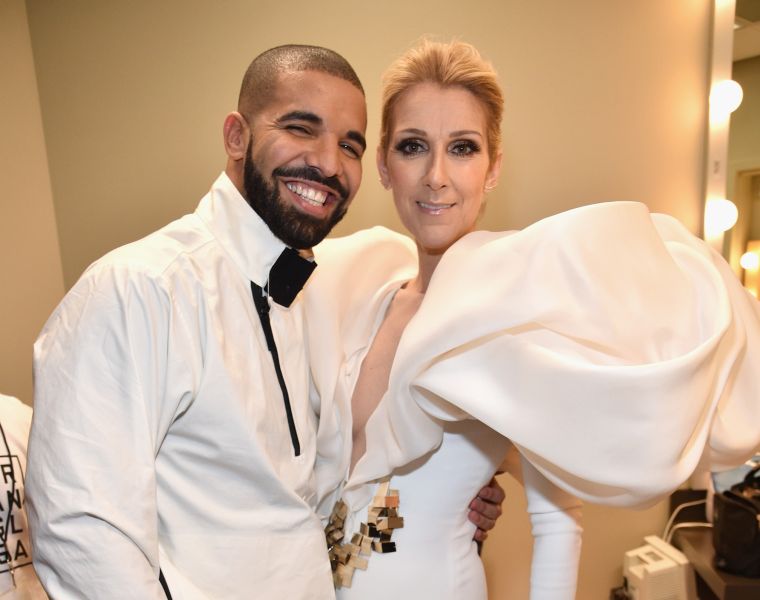 Drake and Celine Dion