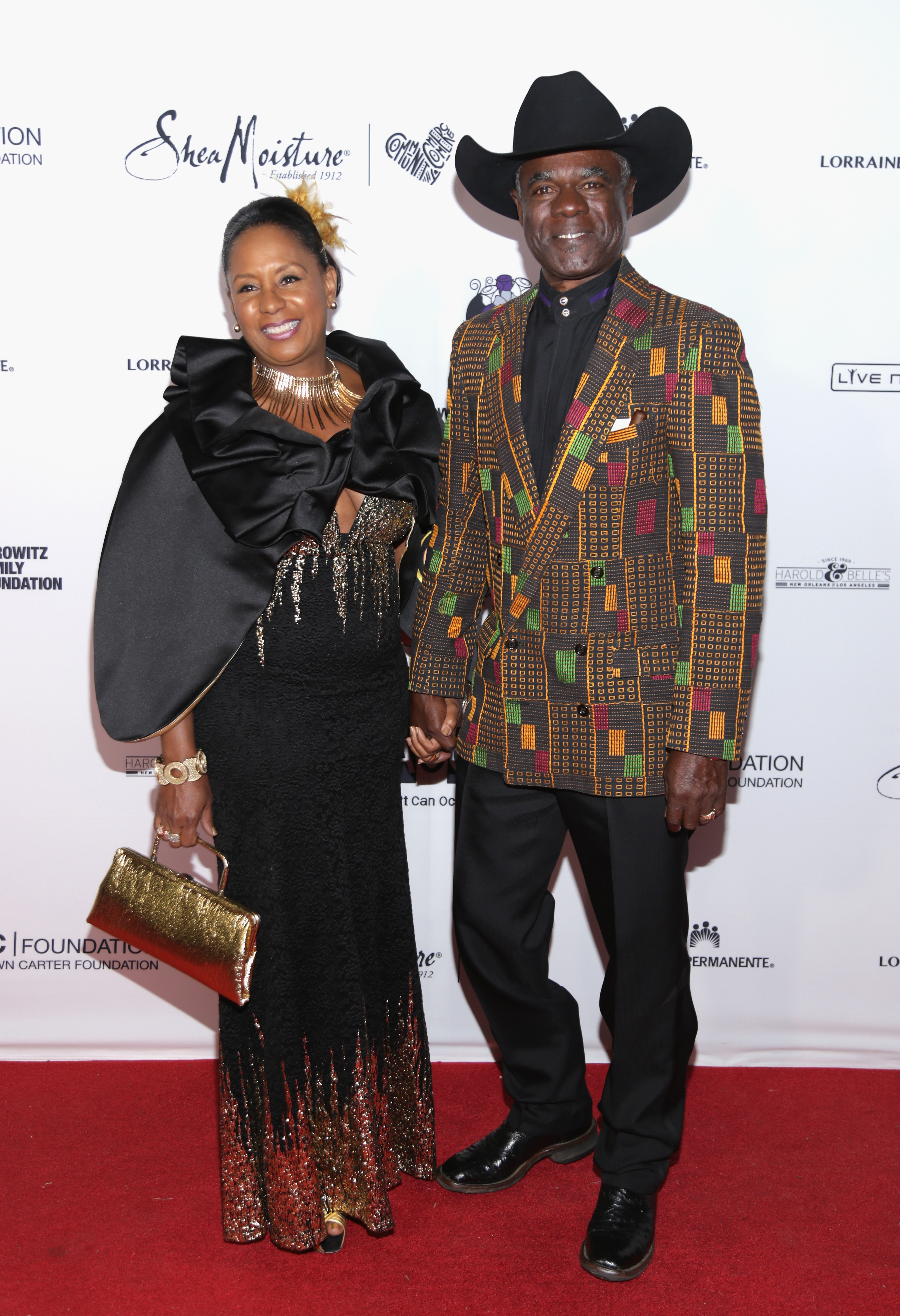 Glynn Turman and wife