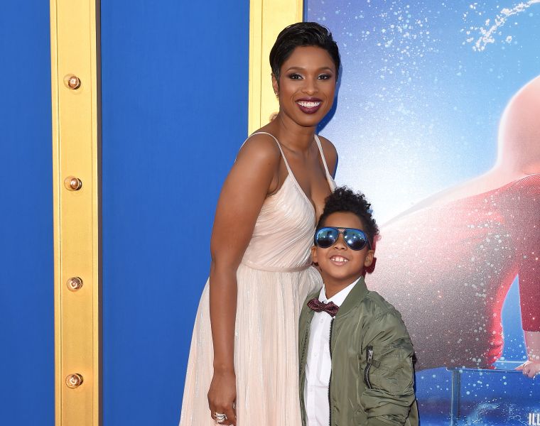 Jennifer Hudson and David Jr.