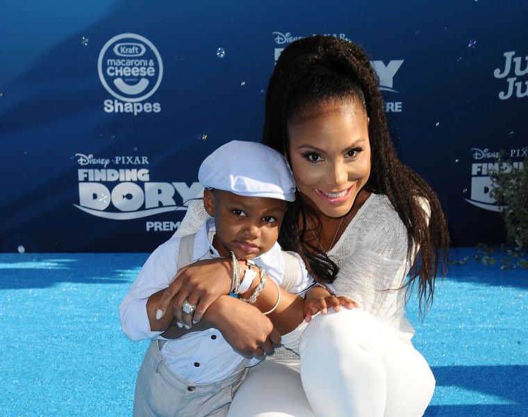 Tamar Braxton and Logan