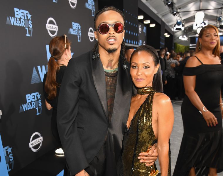 August Alsina and Jada Pinkett Smith
