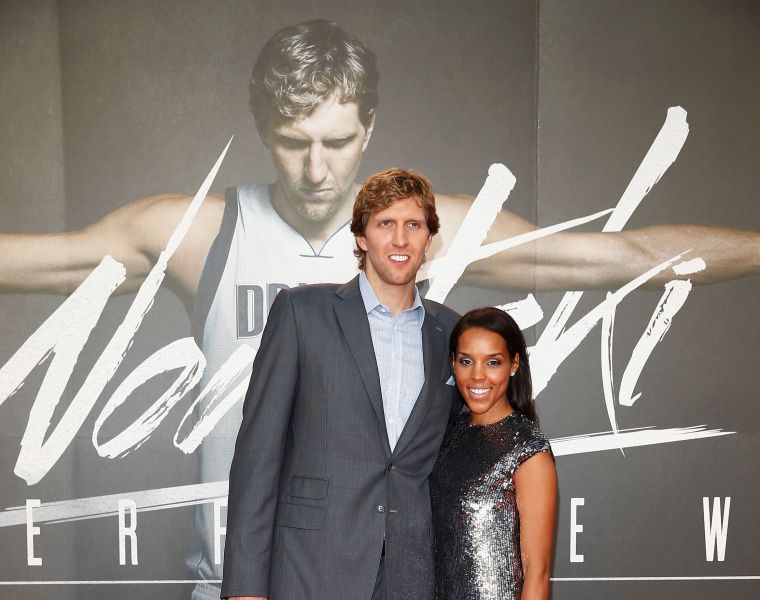 Dirk and Jessica Nowitzki