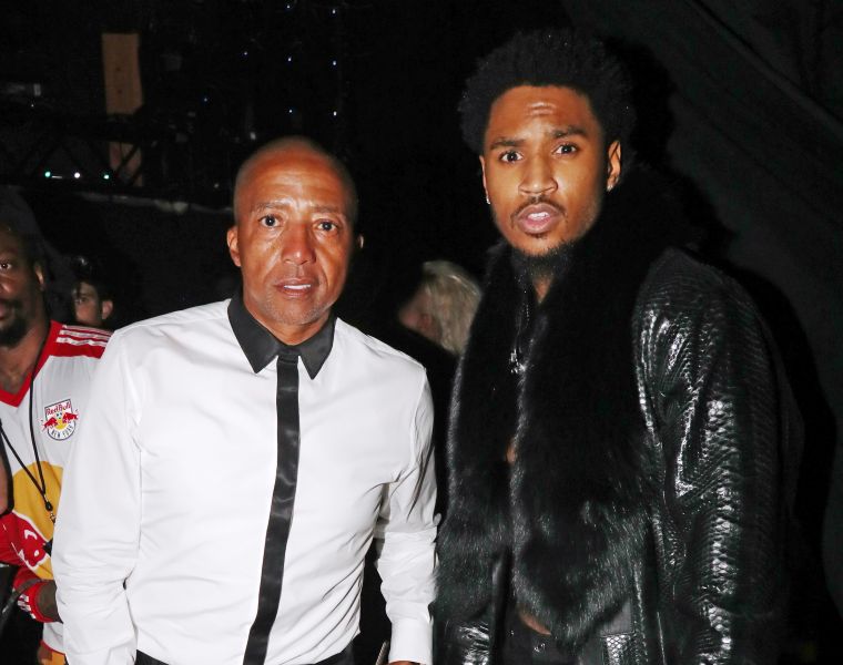 Kevin Liles and Trey Songz