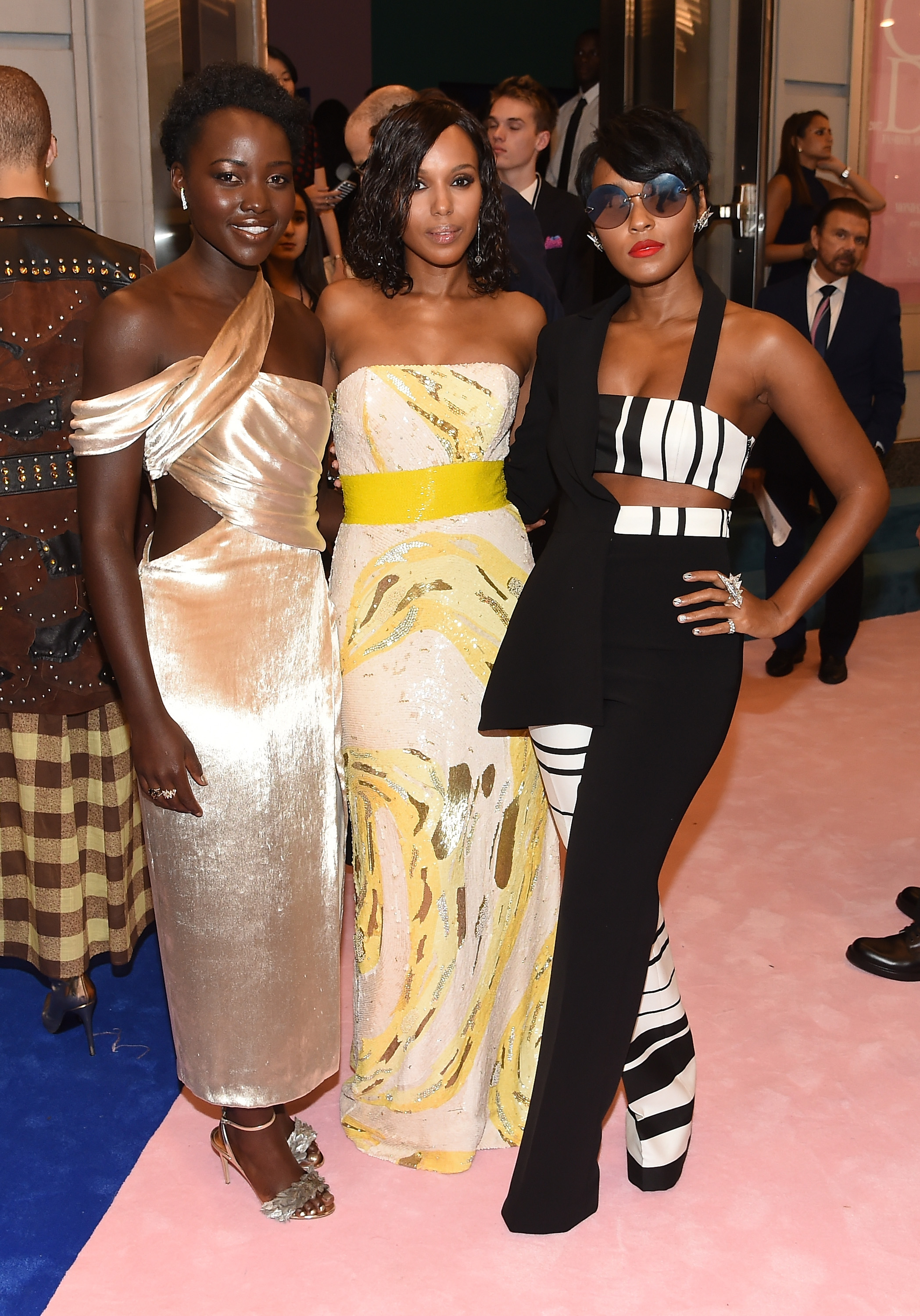 Lupita Nyong'o, Kerry Washington, Janelle Monáe