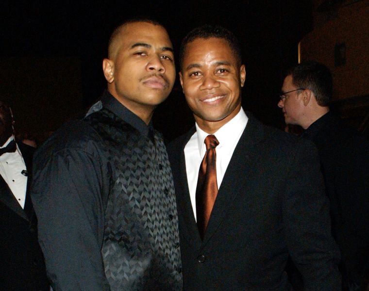 THEN: Omar Gooding and Cuba Gooding Jr.