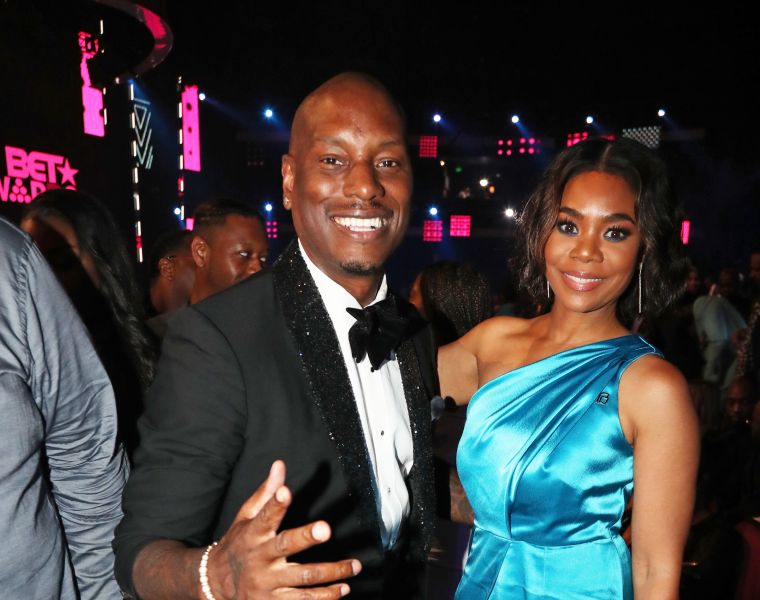 Tyrese and Regina Hall