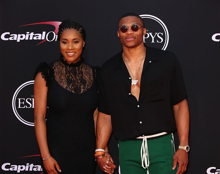 Nina and Russell Westbrook