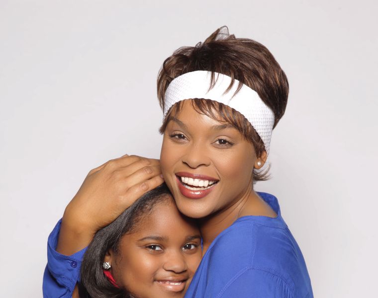 LeAzionna Braden as young Bobbi Kristina