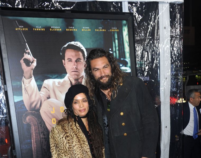 Lisa Bonet and Jason Momoa