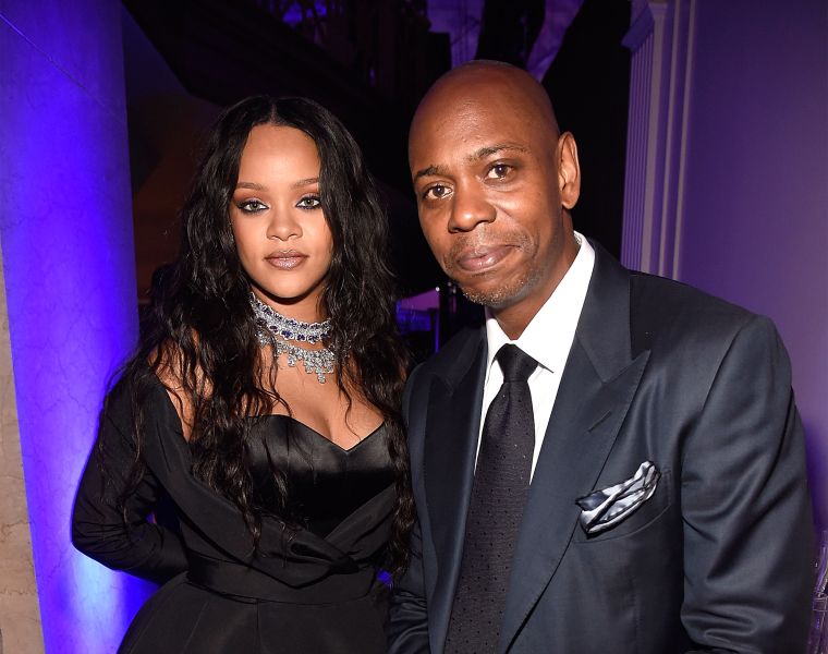 Rihanna and Dave Chapelle