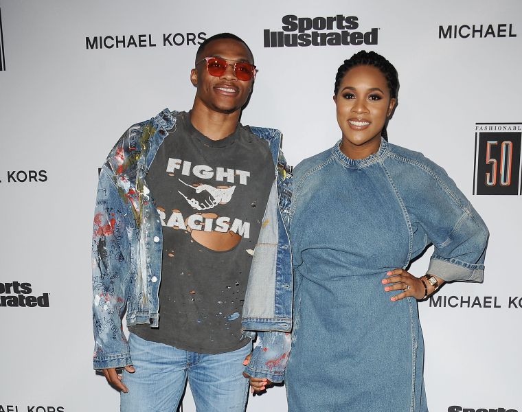 Nina Westbrook is married to Russell Westbrook (Oklahoma City Thunder)