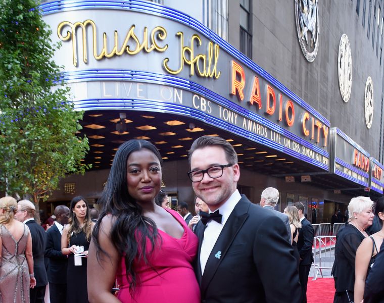 Patina Miller and her husband Dave Mars