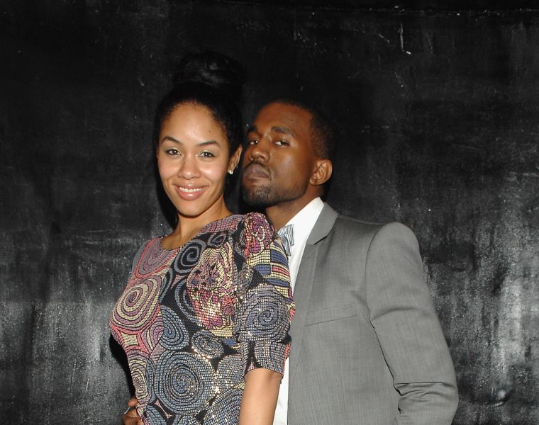 Alexis Phifer and Kanye West