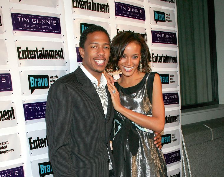 Selita Ebanks and Nick Cannon