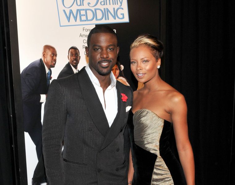 Lance Gross and Eva Marcille