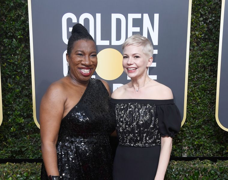 Tarana Burke and Michelle Williams
