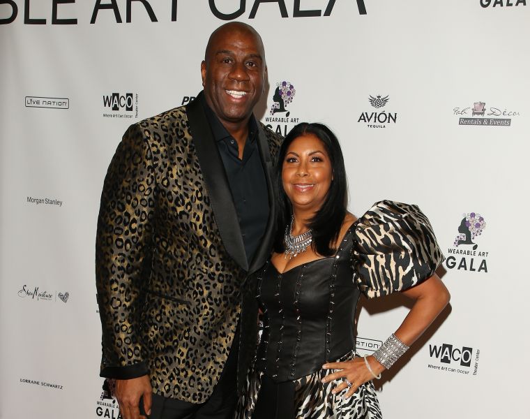 Magic and Cookie Johnson