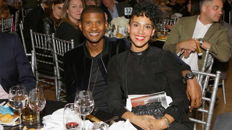 Usher and Grace Miguel