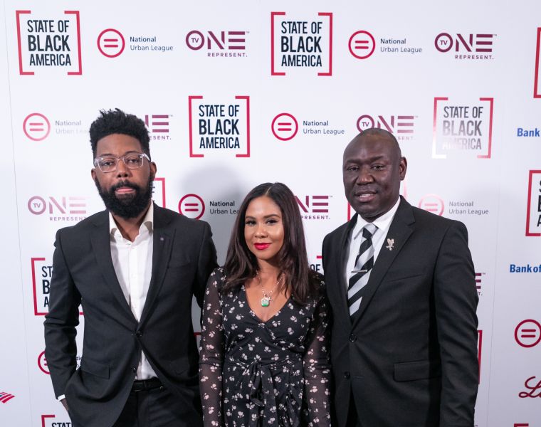 Damon Young, Angela Yee, and Benjamin Crump, ESQ