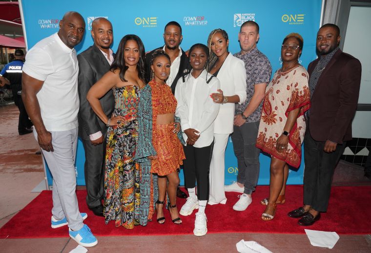 TVOne, Swirl Films and the cast of 'Down For Whatever'