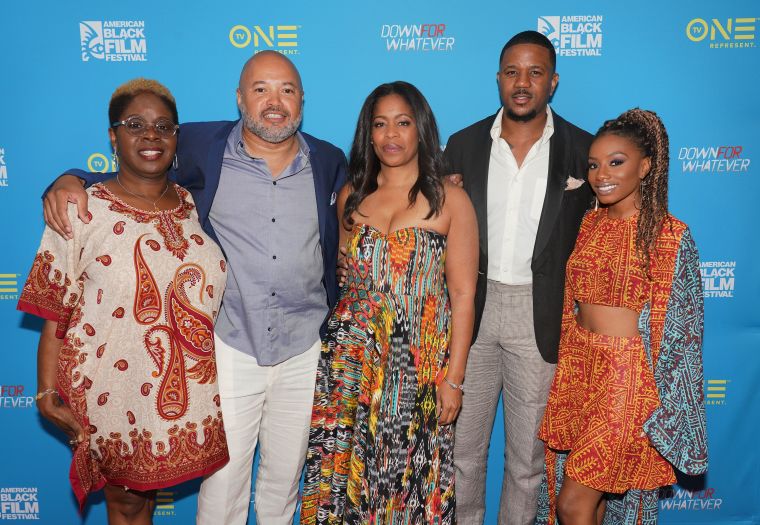 TVOne Head of Programming Robyn Greene Arrington, TVOne Programming Jubba Seyyid, TVOne General Manager Michelle Rice, Hosea Chanchez, Hosea Chanchez, Imani Hakim