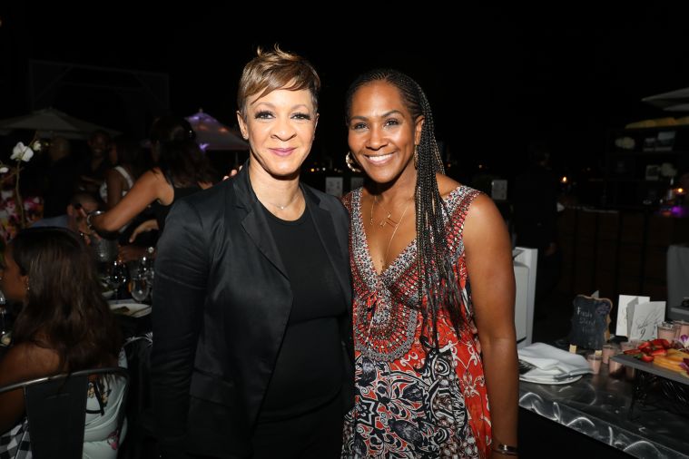 TVOne's Head of Talent & Casting Donyell Kennedy McCullough and Terri J. Vaughn
