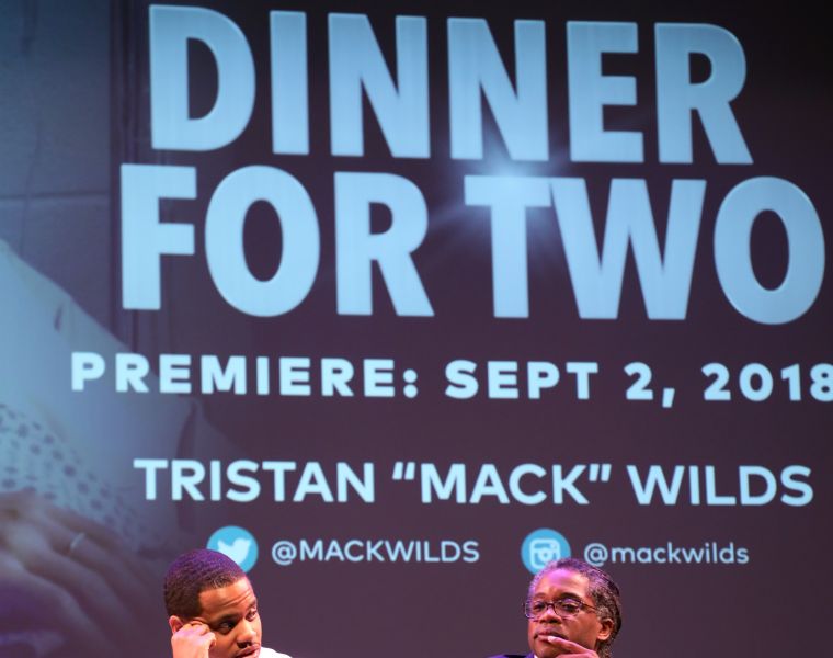 Tristan 'Mack' Wilds & 'Dinner For Two' Director Orlando Bishop