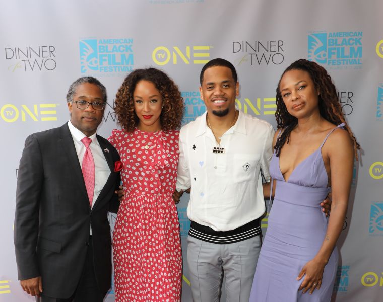 'Dinner For Two' Director Orlando Bishop, Chaley Rose, Tristan 'Mack' Wilds, 'Dinner For Two' Creative Producer Nicole Dow