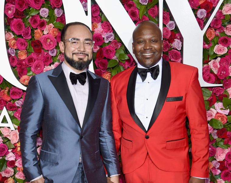 Pablo Salinas and Tituss Burgess