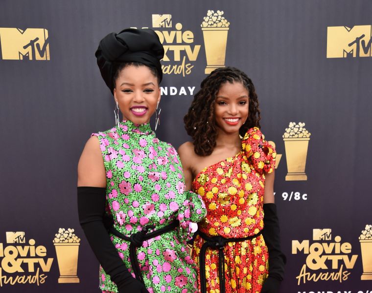 Chloe and Halle
