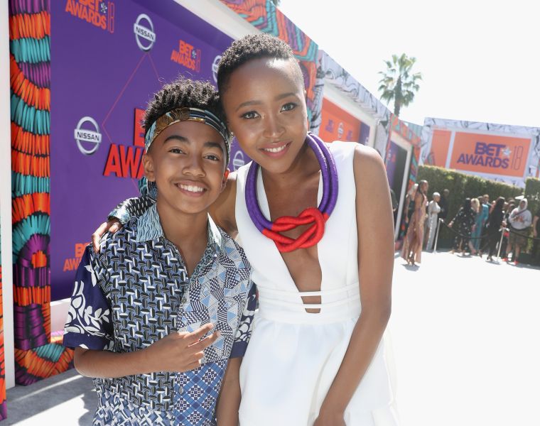 Miles Brown and Thando Thabethe
