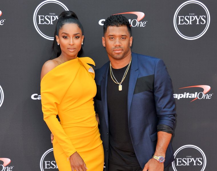 Ciara and Russell Wilson