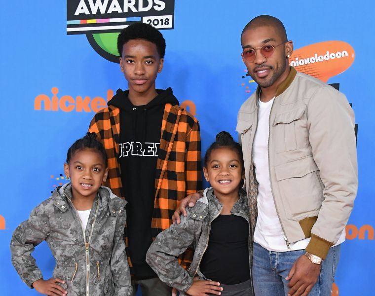 Orlando Scandrick and his kids