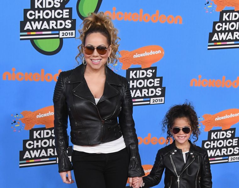 Mariah Carey and her daughter