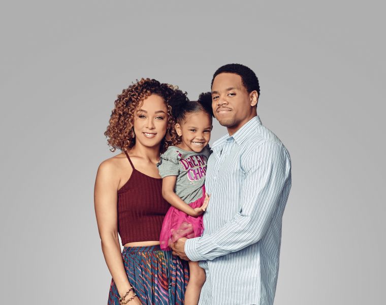 Chaley Rose as 'Angela,' Skylar Brooks as 'Aisha' and Tristan Mack Wilds as 'Chris'