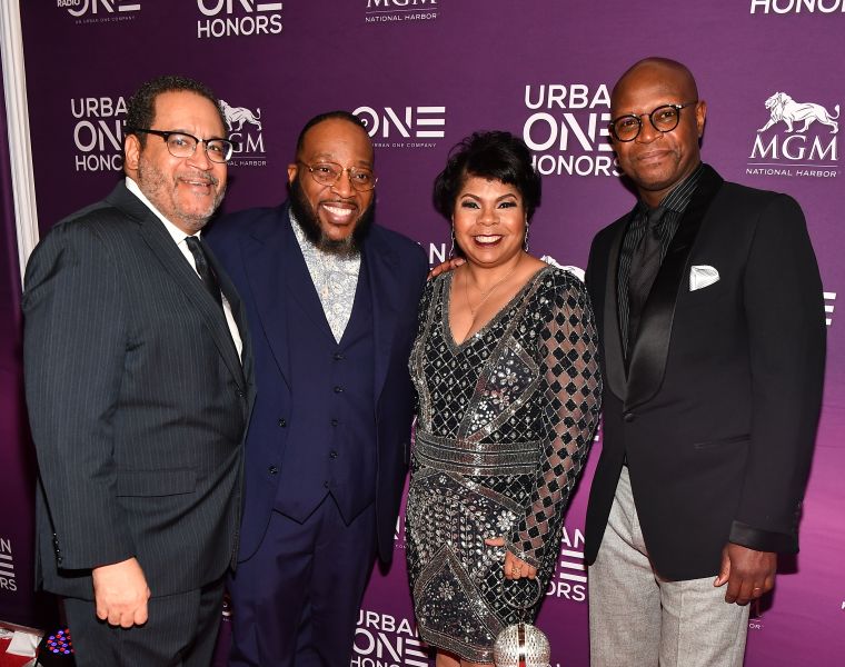 Michael Eric Dyson, Marvin Sapp, April Ryan and Benny Pough