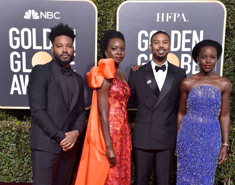 Ryan Coogler, Danai Gurira, Michael B. Jordan and Lupita Nyong'o