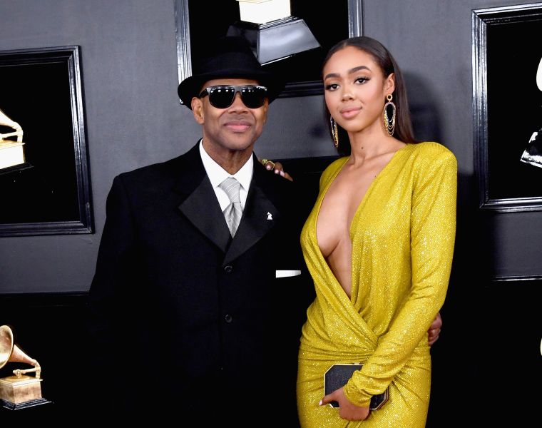 Jimmy Jam and his daughter Bella