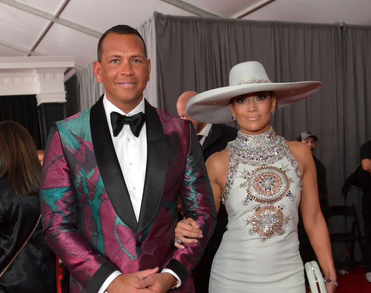 Alex Rodriguez and Jennifer Lopez