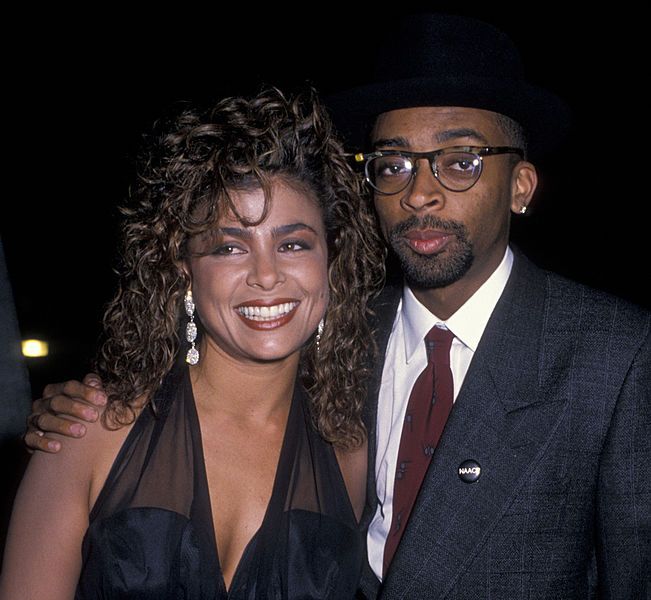 Spike Lee and Paula Abdul