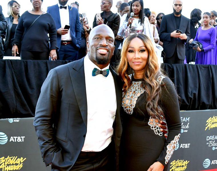 Titus O'Neil and Yolanda Adams