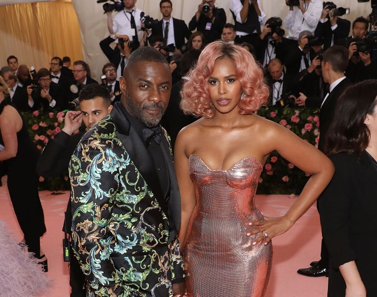 Idris Elba and Sabrina Dhowre