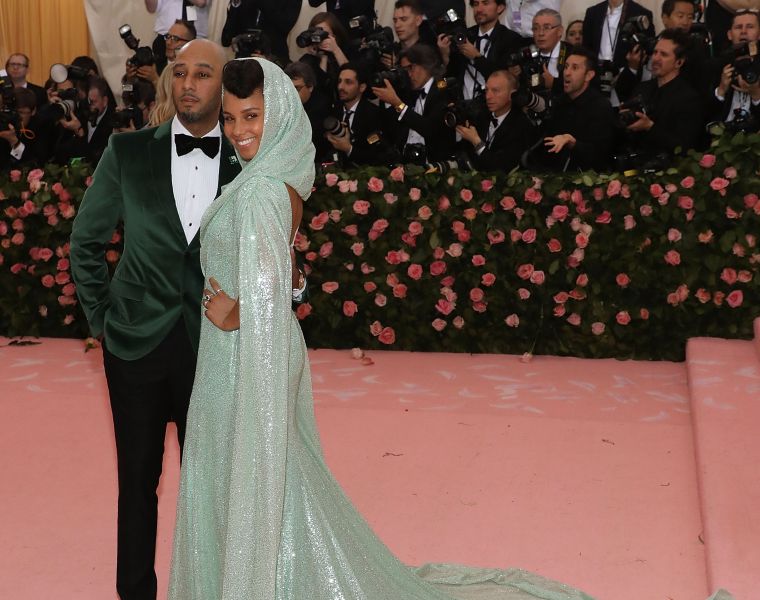 Swizz Beatz and Alicia Keys