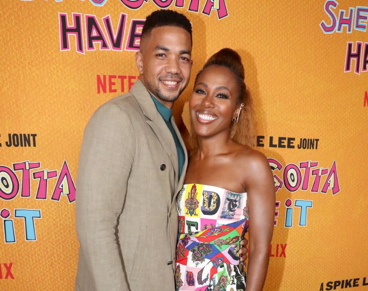 Alano Miller and DeWanda Wise